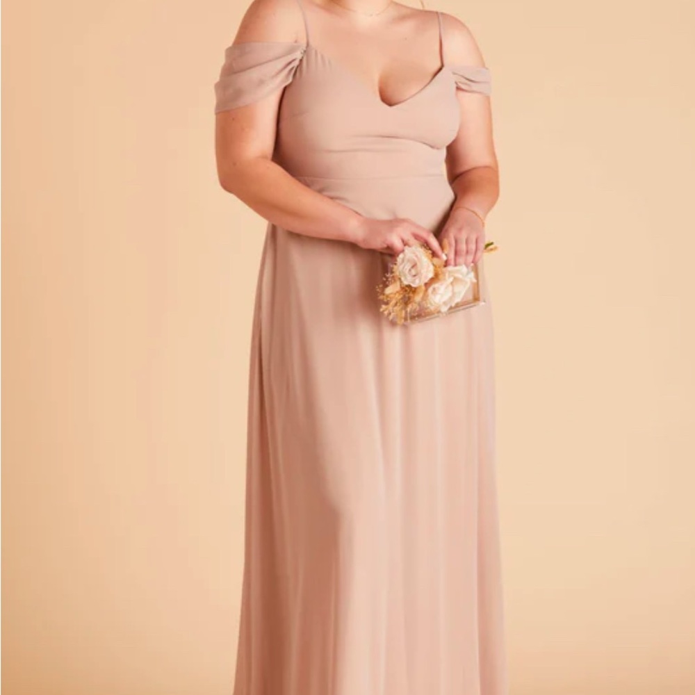 Birdy Grey Taupe Devin Bridesmaid Dress